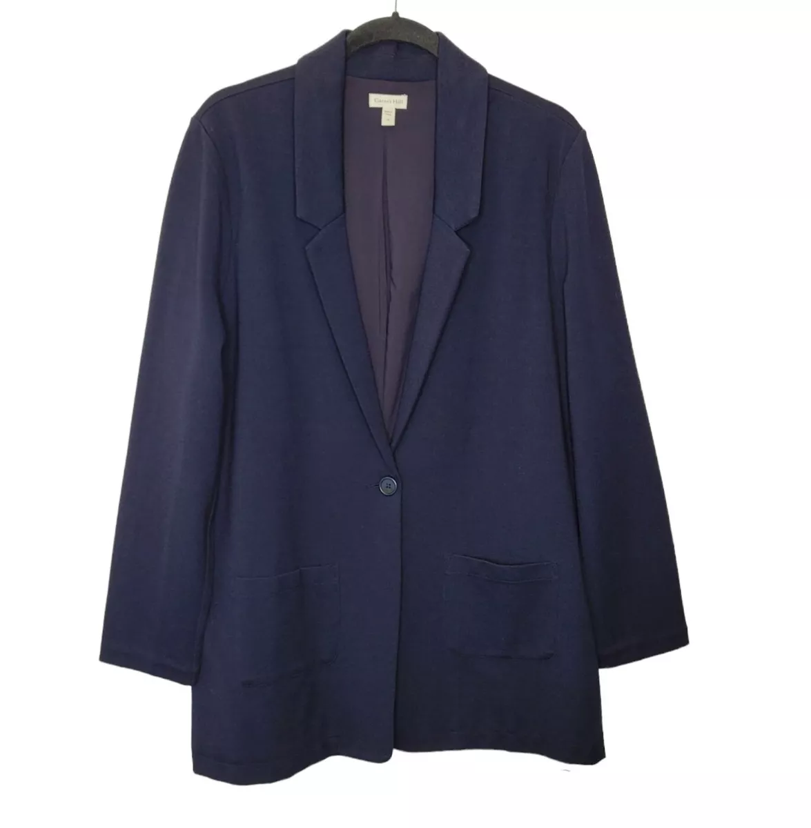 Knit relaxed best sale blazer