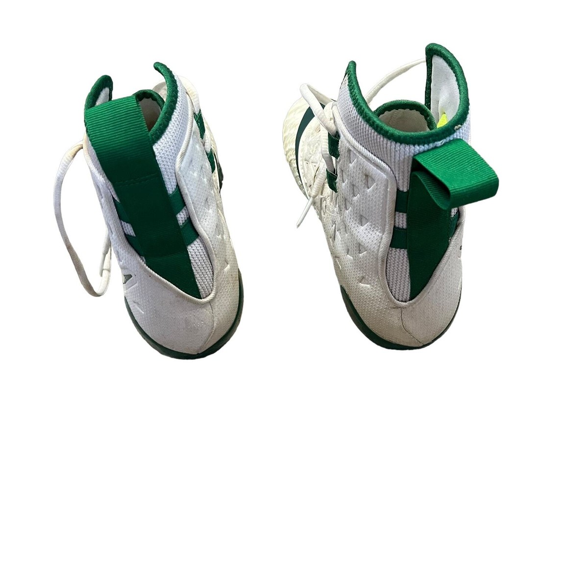 Men’s Size 15 Nike Force Savage Elite TD Football Cleats White Green NY Jets NEW Nike Force Savage Elite 2 Td Mens Football Cleats (Whit  main image 4