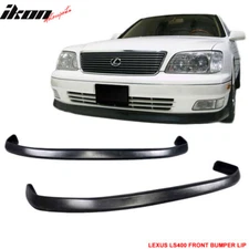 For 98-00 Lexus LS400 Sedan VIP Style Front Bumper Lip Chin Spoiler Unpainted PU