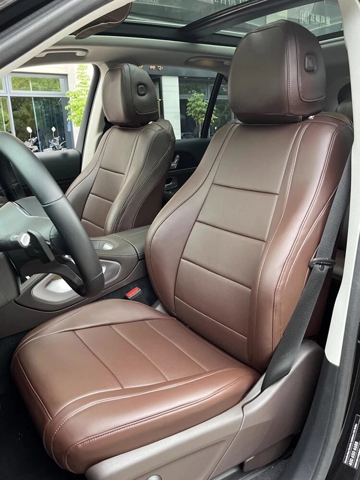 MOTOPTES 定制汽车皮革保护套 适用于 2016 - 2024 MERCEDES-BENZ GLE350 450 550 580 — 第 2/4 张图片