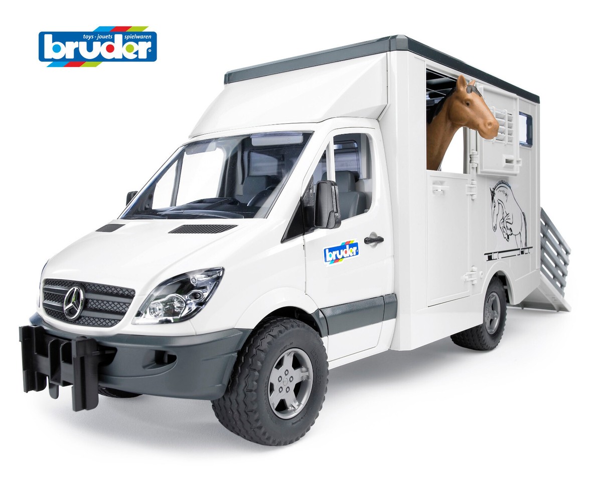 Bruder 02533 Mercedes Benz Sprinter Animal and Horse Transporter