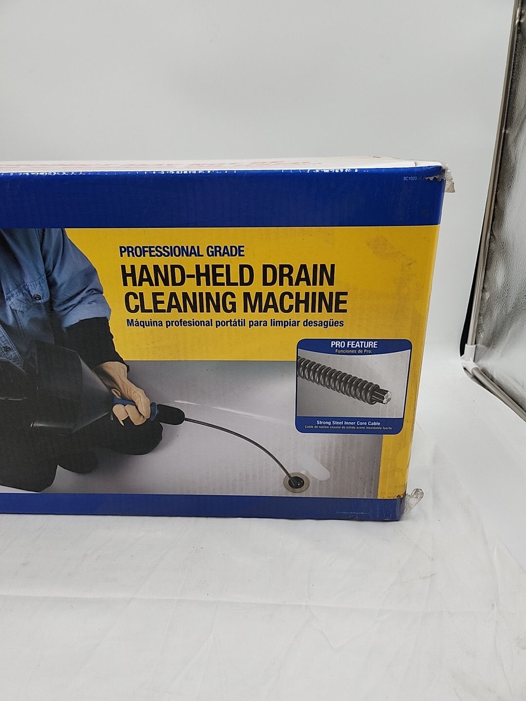 BRAND NEW Brass Craft Music Auger Handheld Drain Cleaning Machine Model