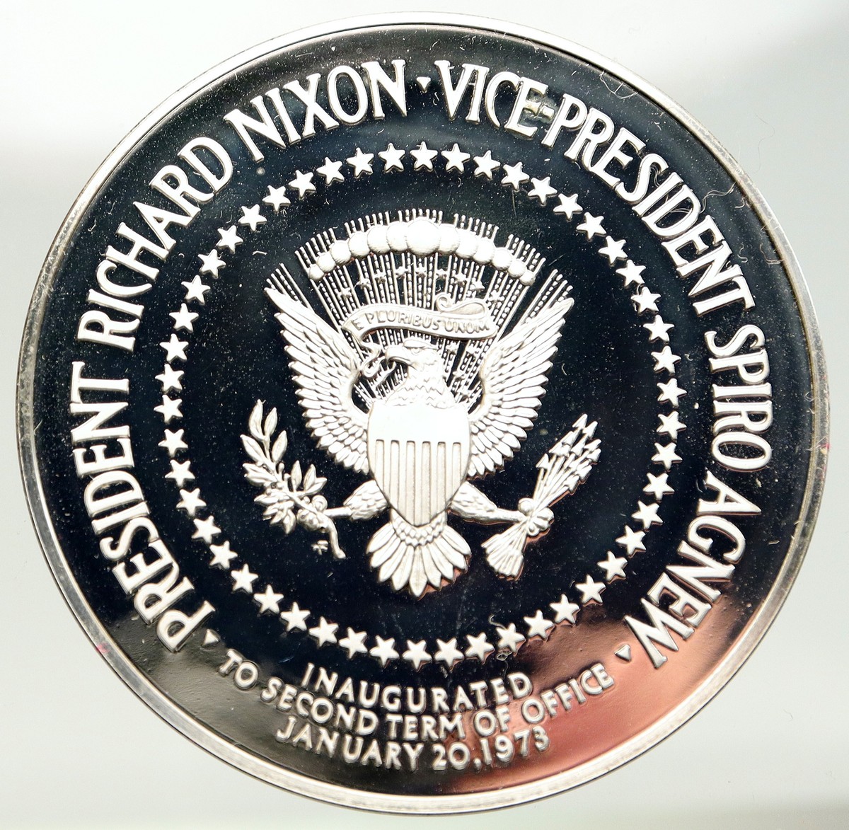 USAヴィンテージ60’s ニクソン大統領 箱付きブロンズ記念メダル アメリカ USAヴィンテージ60's ニクソン大統領 箱付きブロンズ記念メダル