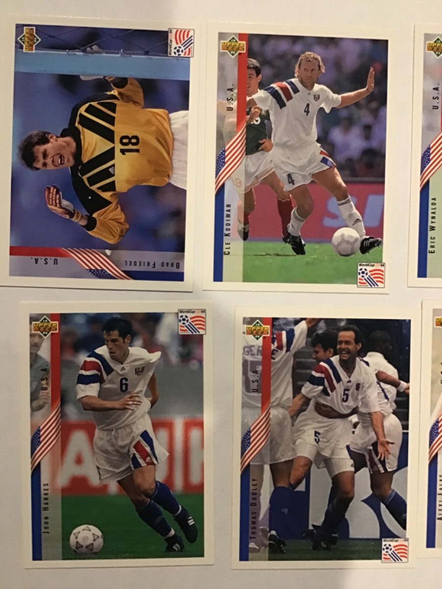 pLayer pLayer ページ 1994 Upper Deck World Cup English/Japanese Alexi LalasCoby Jones