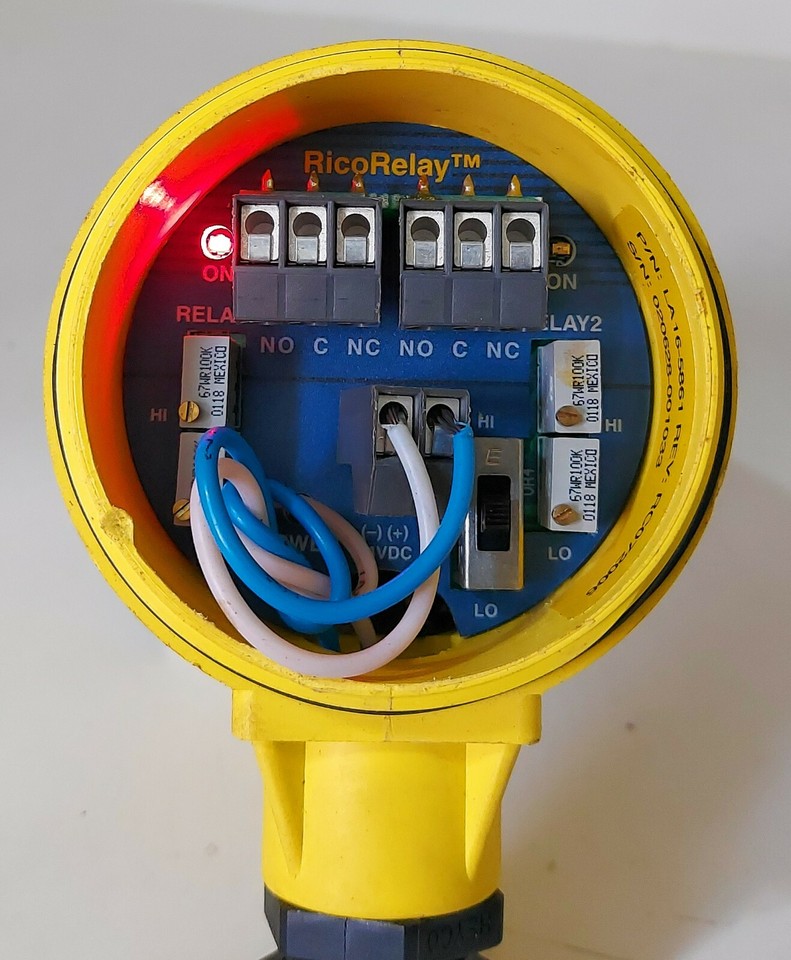 Module 1 Realy Flowline Alphasonic LA16 DC Relay Controller Switch Module 0697 ...