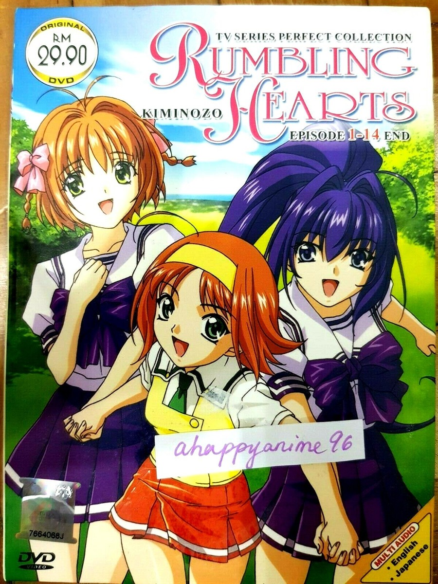 DVD English DUB Kimi ga Nozomu Eien TV 1-14 End Rumbling Hearts