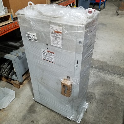Hoffman A60X1E4018/SPL Enclosure, Type 12, 60'' x 40'' x 18'', X2727 Rework Paint