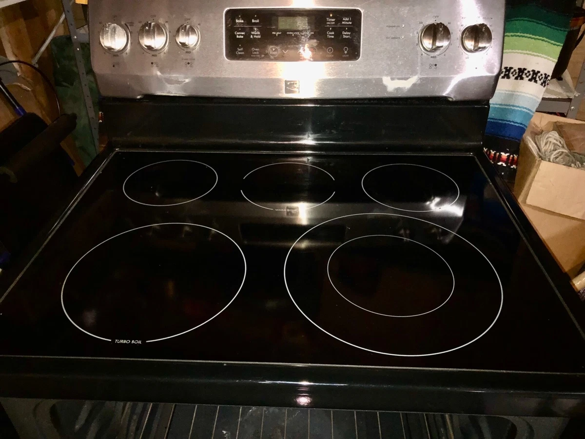 Kenmore black electric stove deals