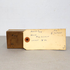 Vintage 1/4" Popeye Jig #113 Fishing Jig Head Casting Mold Handmade