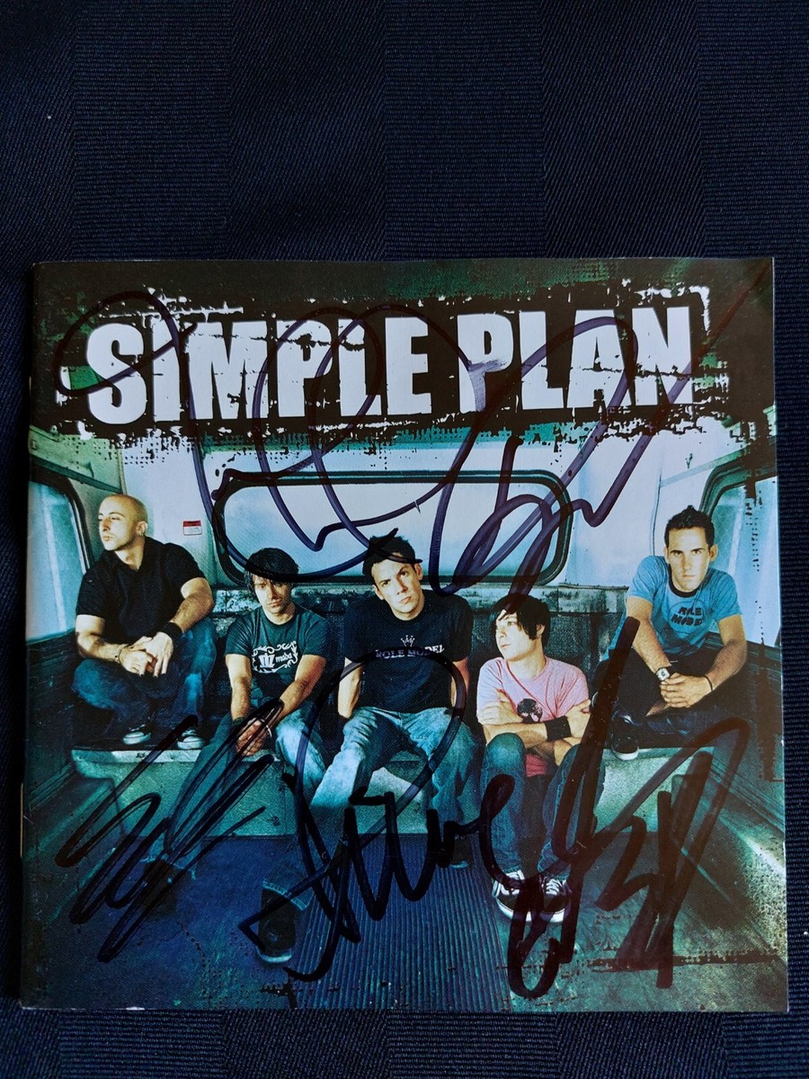 Simple Plan Autographed Album By all Group +++++++++ | eBay