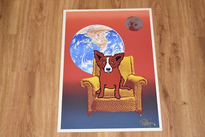 George Rodrigue Blue Dog 