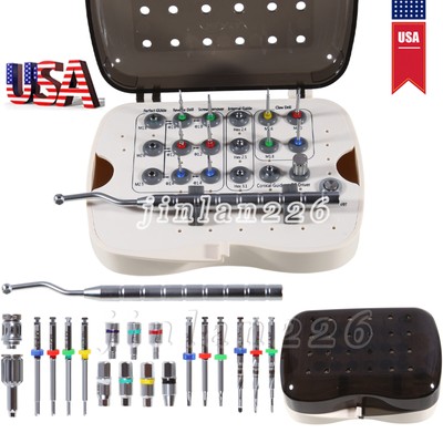 Implant Fixture & Fractured Screw Removal Kit with drills
