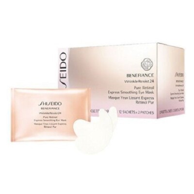 Shiseido Benefiance WrinkleResist24 Pure Retinol Express Smoothing Eye Mask 12pc