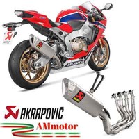 Auspuff Komplette Motorrad Akrapovic Honda Cbr 1000 RR 2017 Racing Line Titan