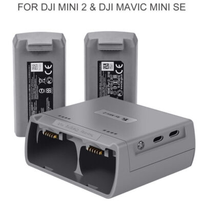 Mini 2 SE Akkuladegerät Zwei-Wege USB Ladehub Für DJI Mini 2/Mavic Mini SE