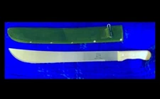 25” Machete High Impact Martial by Rafiki 20”blade With Canvas sheath,Steel