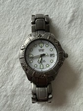 Reloj Citizen Eco-Drive Titanium Diver WR200 7875-H04397 GN-4W-S Vintage Funciona
