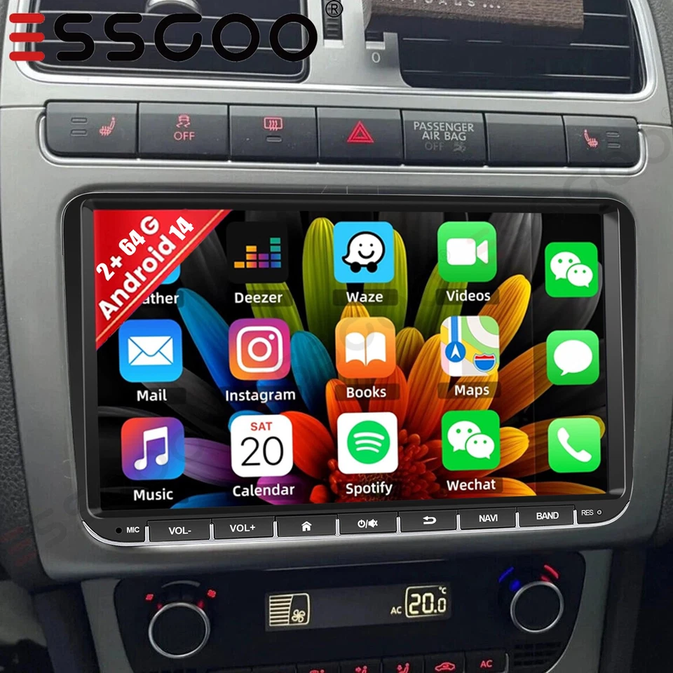For VW POLO *2009 - 2014* 100% PLUG & PLAY Car Stereo Apple CarPlay Upgrade Kit
