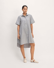 Everlane The Daytripper Linen Dress White With Black Stripe size XXS