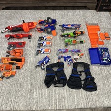 Huge NERF Lot 20 blasters all working condition.