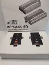 Wireless HDMI Video Transmitter Receiver Extender Camera Live Streaming PC To TV