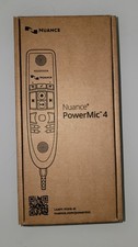 Nuance PowerMic 4 auricular de reconocimiento de voz y voz cable de 9' 0POWM4N9