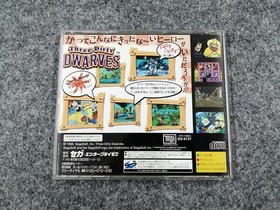 Sega Saturn Software Model Three Dirty Dwarfs Sega FLR10