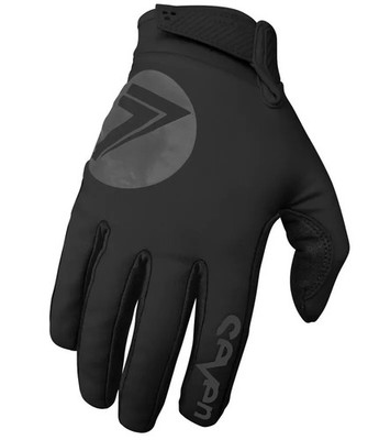 SEVEN Zero Kaltwetter Handschuhe schwarz/schwarz Gr. M , Seven 2210015-004-M MX