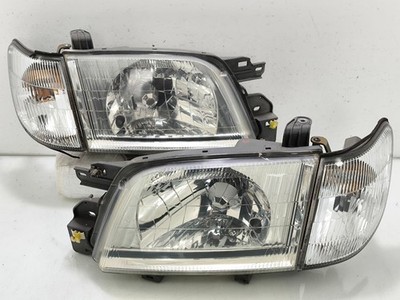 JDM Subaru Forester SF5 Facelift Crystal Head Lamp with corner lamp 2001-2002