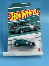 Hot Wheels - '92 Honda Civic EG - Green - 2022 Walmart Exclusive Series 2/5