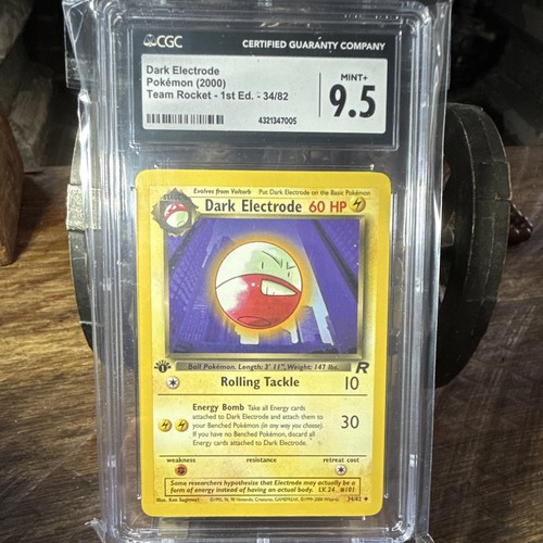 Dark Electrode (1st Edition) graded CGC 9.5 for sale on eBay