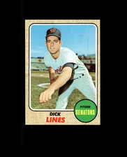 1968 Topps 291 Dick Lines EX-MT #D1,395203