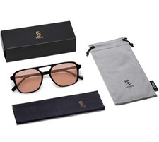 Trendy Aviator Sunglasses, New In Box High Def UV400 Lenses NEW IN GIFT BOX