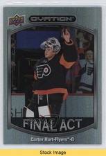 2023-24 Upper Deck Ovation Acto Final Carter Hart #FA-26 LEER 0il7