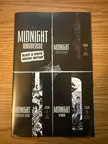 Midnight Universe B/W Ashcan Spider-Man FF X-Men - Marvel Comics 2026