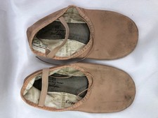 Dance Pre-Owned Ballet Shoes ABT Big Kid 2M Leather Single Strap Full Sole