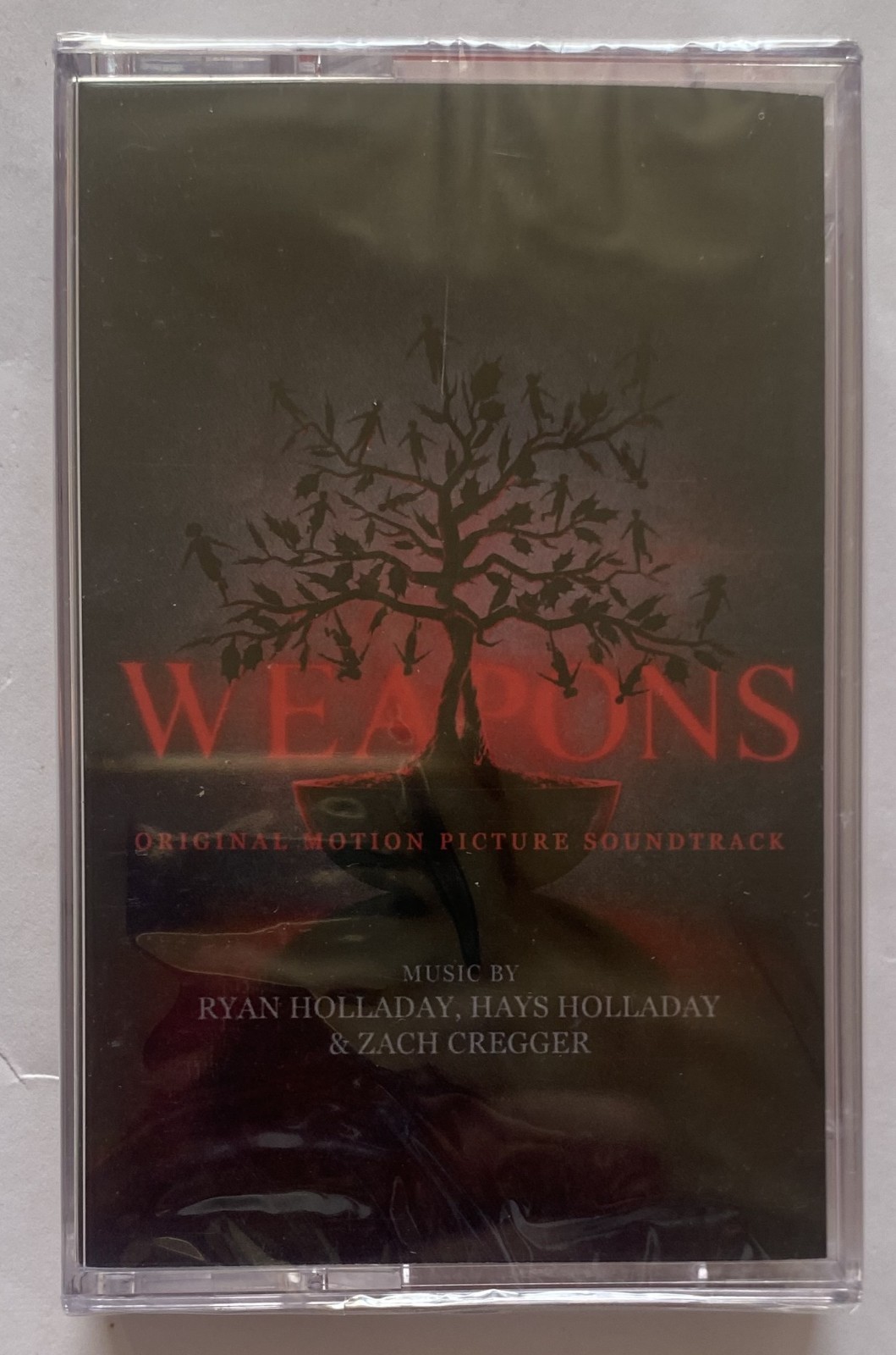 Weapons Soundtrack Red Cassette New Sealed Waxwork Records Zach Cregger Holladay