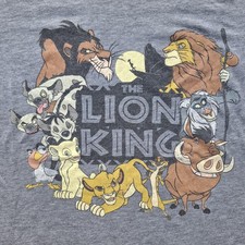 Vintage Lion King Shirt Mens Small Disney Cartoon Movie Tee Simba Timon Pumbaa 9