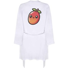 'Cute Kawaii Mango' Adult Dressing Robe / Gown (RO048604)