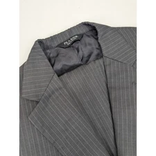 Jos A Bank Signature Collection Gray Wool Pinstripe Suit 41L Mens