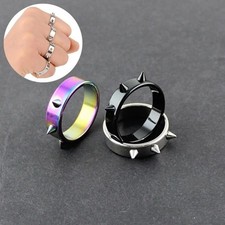 Ourdoor Self-protect Ring Women Release Cat Ears Ring Broken Windows Tools Thorn