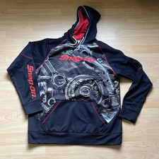 SNAP ON TOOLS MENS Medium Hooded SWEATSHIRT PULLOVER HOODIE Engine Gears