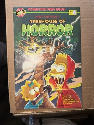 Bart Simpson Treehouse of Horror #1 1995 Bongo Comics 1st Print Simpsons