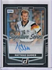 2024-25 Panini Donruss Matthias Sammer Signature Series Black Prizm 1/1 Auto