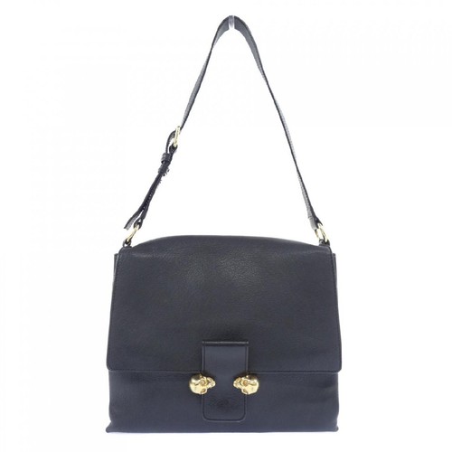 Alexander McQueen 544483 460562 Bag Black Leather Handbag
