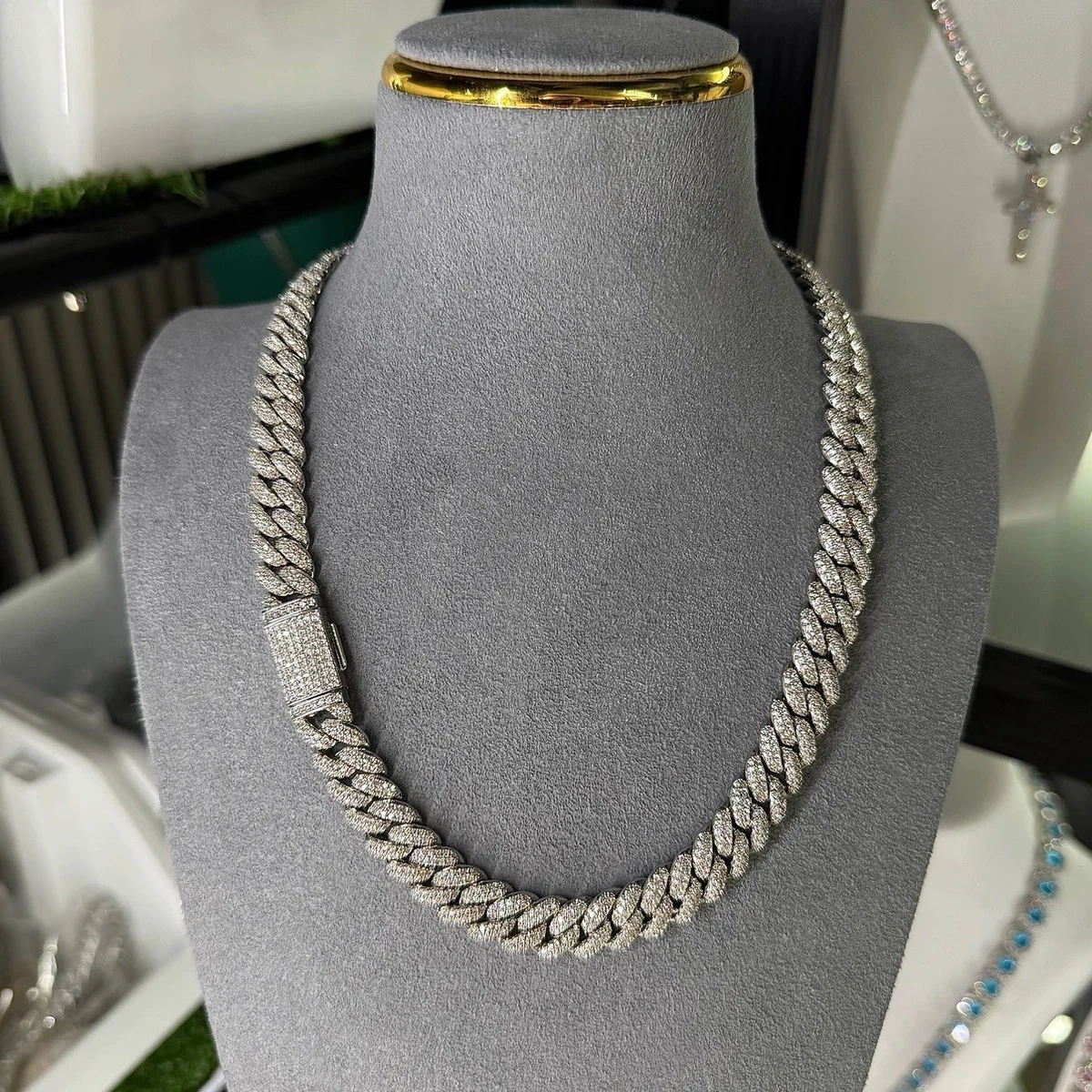 25+ Cubic Zirconia Sterling Silver Necklaces & Pendants for Men