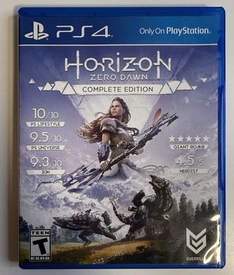 Horizon Zero Dawn Complete Edition (PlayStation 4, PS4 2017) Complete USED