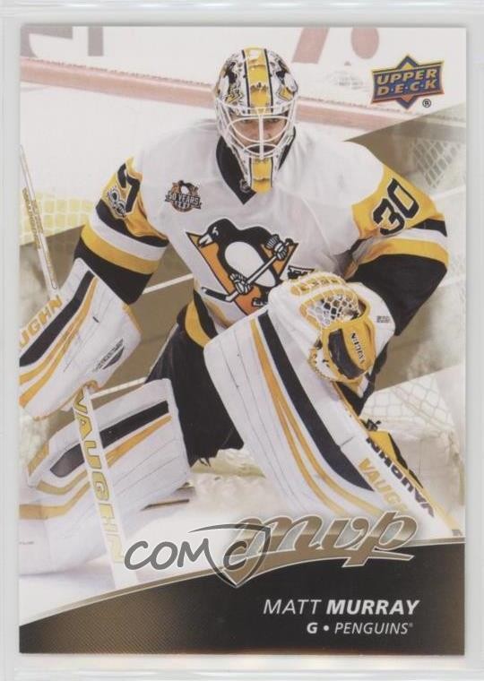 2017-18 Upper Deck MVP Matt Murray #95 4k8