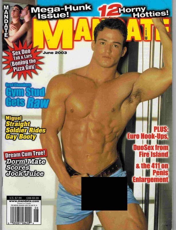 Mandate Magazine – June2003 – Gay Playguy like - Brad Chambers, Aaron Heights