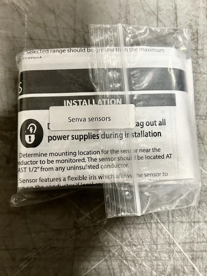 SENVA C-2343-L O-5VDC Current Sensor Split Core 5-10-20A Selectable - Image 3 of 4